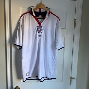 England Football Soccer National Team Jersey 2003 2005 Reversible Size Men’s XL
